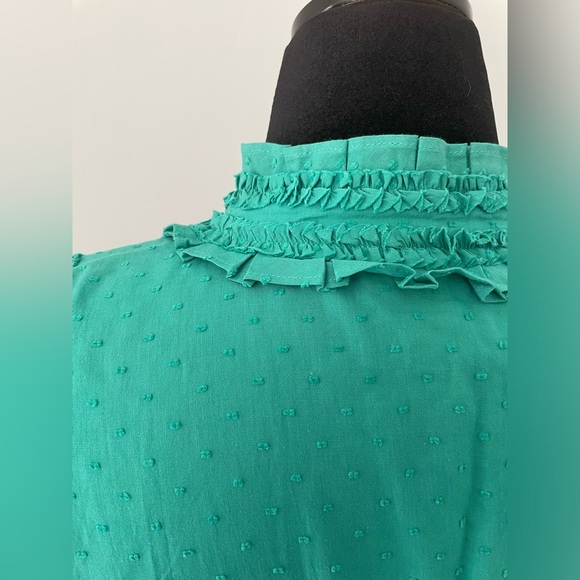 LOFT - Sleeveless Turquoise Dress - Size 10 - EUC - Picture 8 of 11